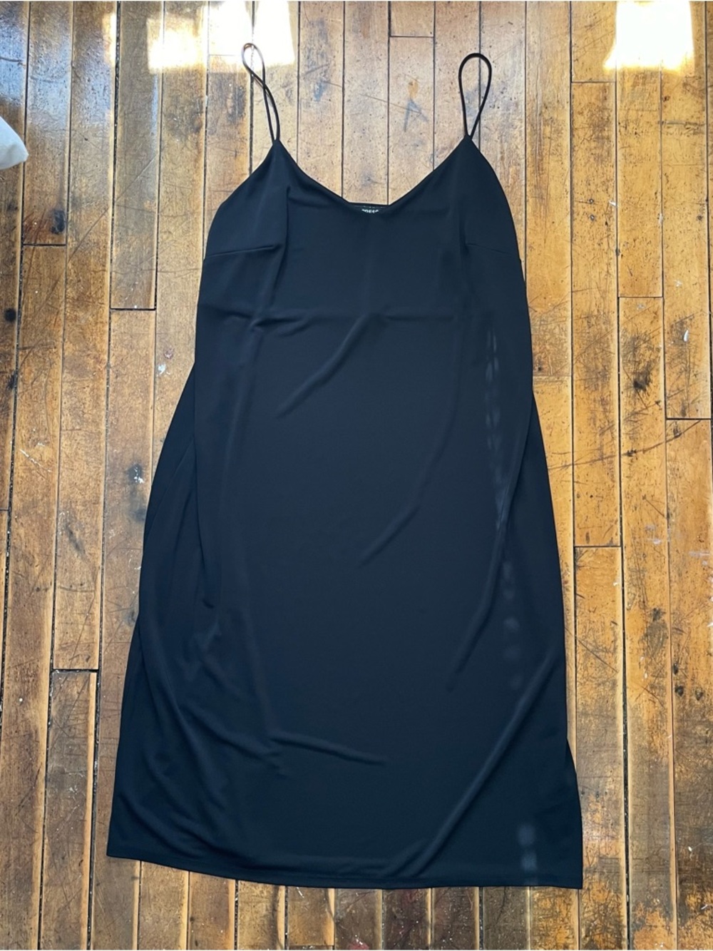 black express slip dress